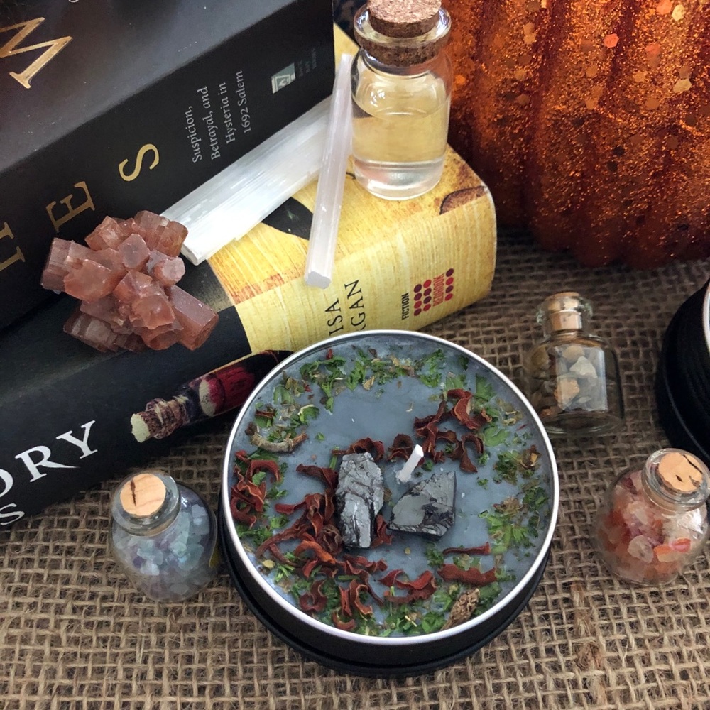 *Protection Magic* - Soy Candle - Grey - Picture 2 of 6